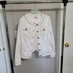 Basler White Denim Jacket